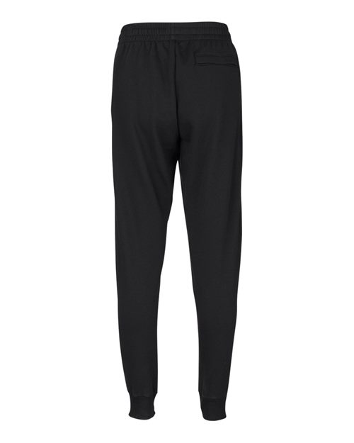 Unisex Rival Fleece Joggers - Black/ White Back