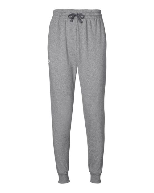 Unisex Rival Fleece Joggers - CS Grey Light Heather/ White Front