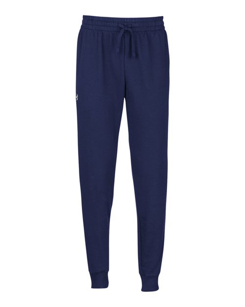 Unisex Rival Fleece Joggers - Midnight Navy/ White Front