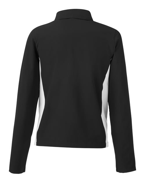 Women's Rival Stretch Jacket - Black/ White/ White Back