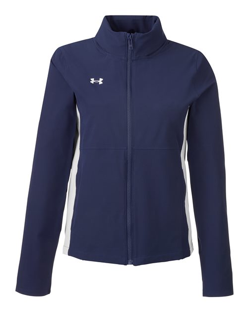 Women's Rival Stretch Jacket - Midnight Navy/ White Front