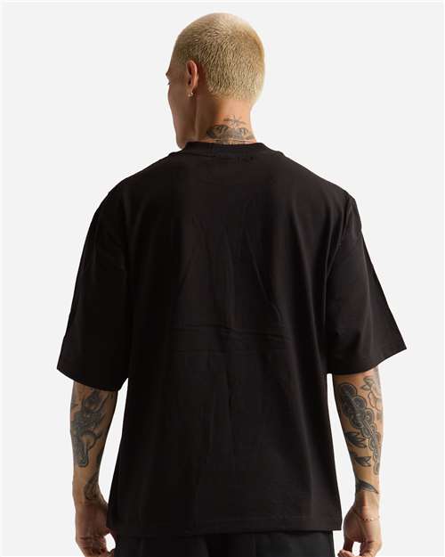 Unisex Max Heavyweight Oversized T-Shirt - Black Back