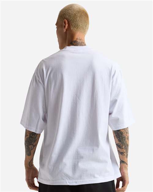 Unisex Max Heavyweight Oversized T-Shirt - White Back
