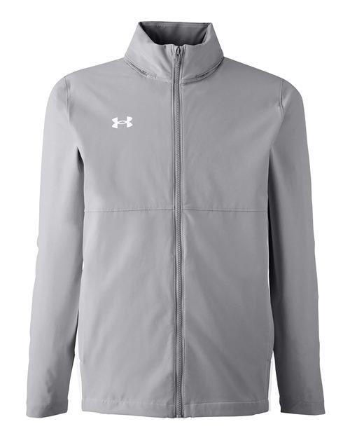Men's Rival Stretch Jacket - Mod Grey/ White Front