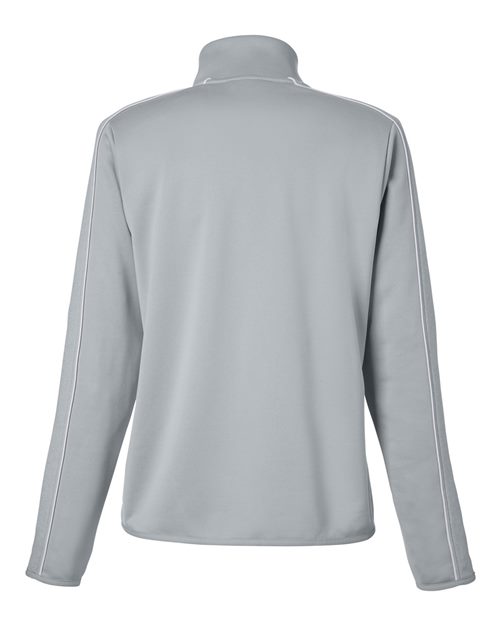 Women's Command 2.0 Quarter-Zip Pullover - Mod Grey/ White Back