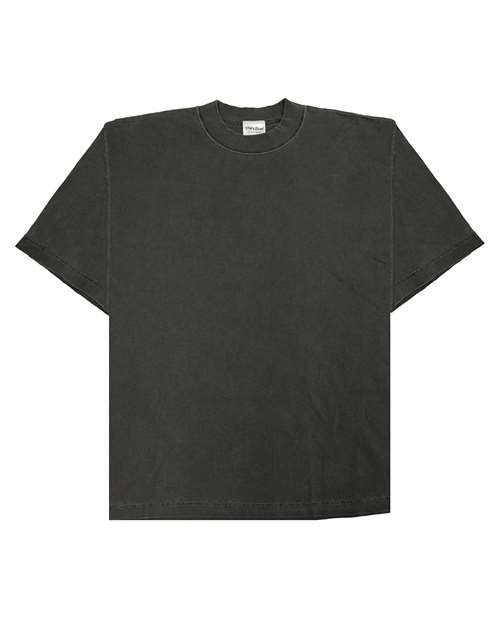 Unisex Garment-Dyed Reverse T-Shirt - Shadow Front