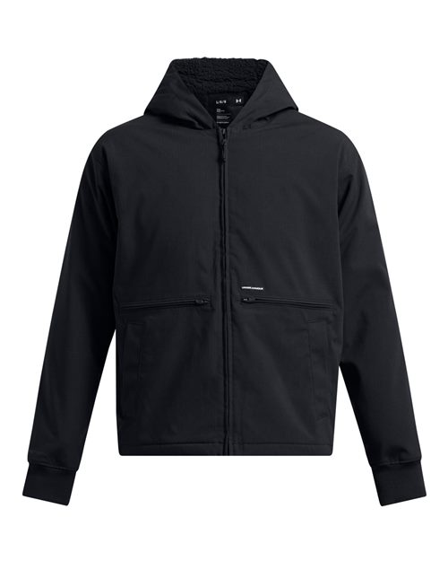 Men's Icon Fleece Jacket - Black/ Black Front