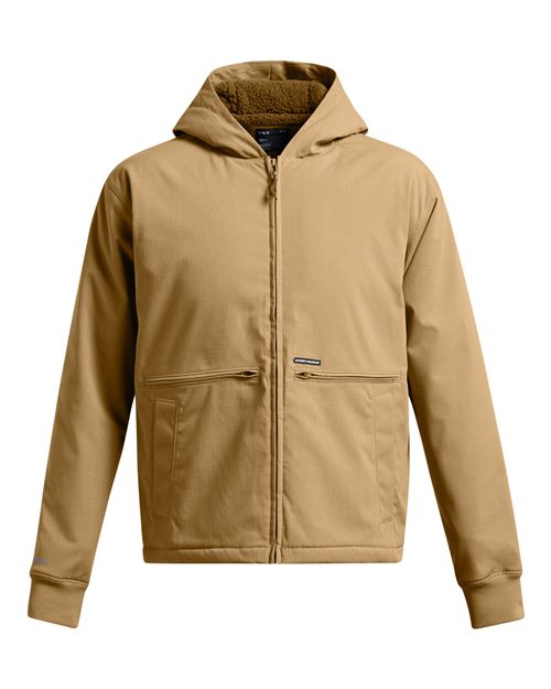 Men's Icon Fleece Jacket - Camel/ Coyote Front