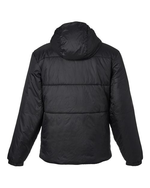Men's LW Insulated Jacket - Black/ White Back