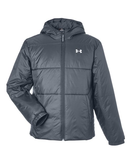 Men's LW Insulated Jacket - Castlerock/ White Front