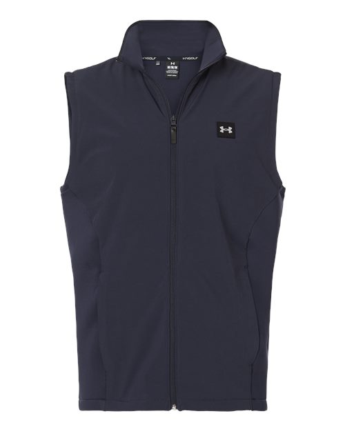 Men's Drive Pro Storm Hybrid Vest - Limited Edition - Midnight Navy/ Metallic Silver Front
