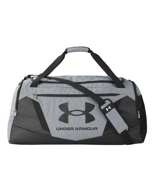 Undeniable 5.0 LG Duffel Bag - Pitch Grey Medium Heather/ Black Front