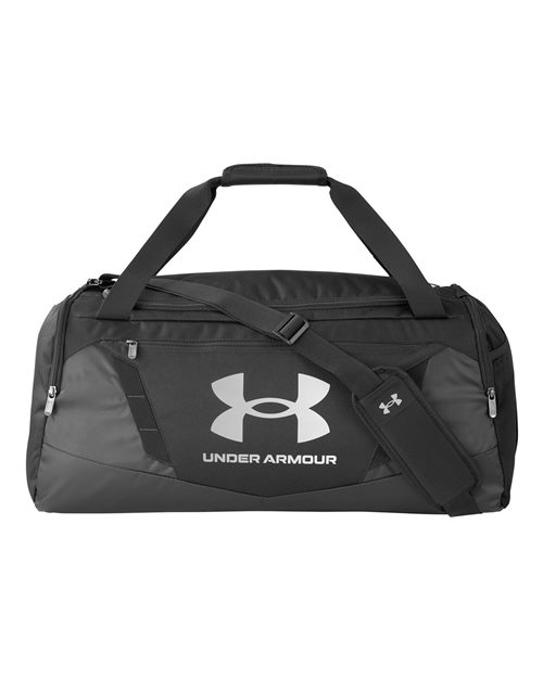 Undeniable 5.0 SM Duffel Bag - Black/ M Silver Front