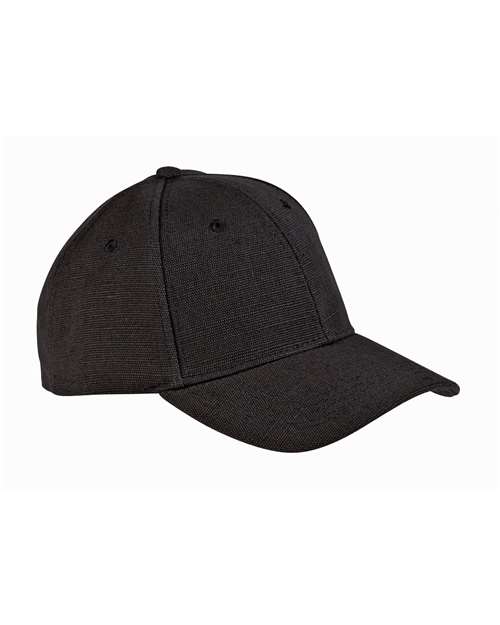 Hemp Blend Cap - Black Front