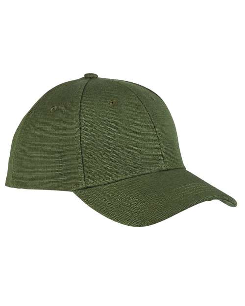 Hemp Blend Cap - Olive Front