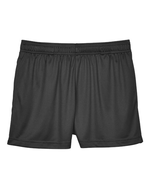 Women's Zone Performance Shorts - Black Front