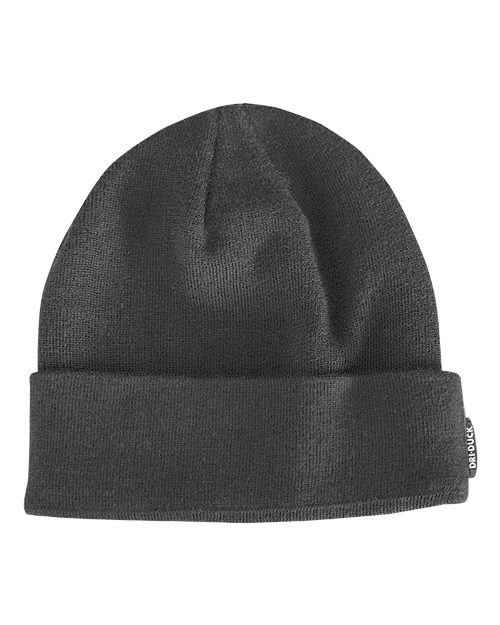 Basecamp Performance Cuffed Beanie - Charcoal Front