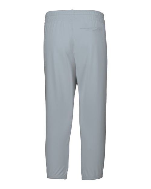 Youth Gamer Pull-Up Baseball Pants - Blue Grey Back