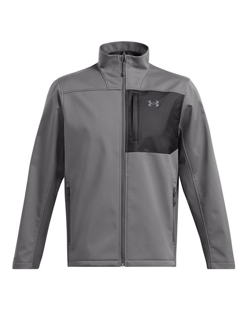 Men's ColdGear® Infrared Shield 2.0 Jacket - Castlerock Grey Front