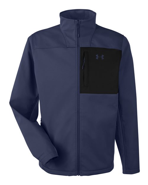 Men's ColdGear® Infrared Shield 2.0 Jacket - Midnight Navy/ Midnight Navy Front