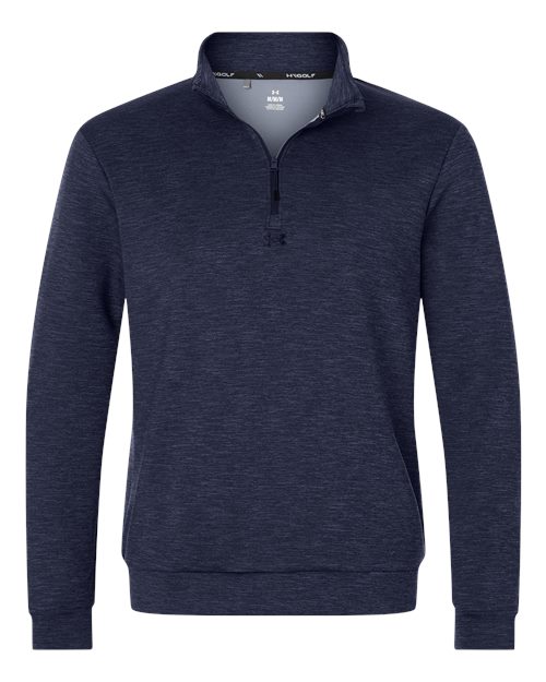 Men's Drive Midlayer Quarter-Zip Pullover - Midnight Navy/ Midnight Navy Front