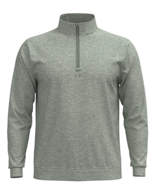 Men's Drive Midlayer Quarter-Zip Pullover - Silica Green/Silica Green Front