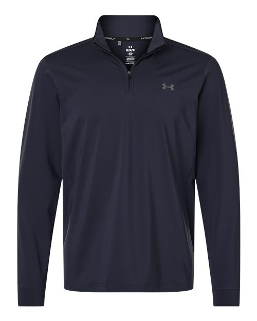 Men's Drive Quarter-Zip Pullover - Midnight Navy/ Castlerock Front