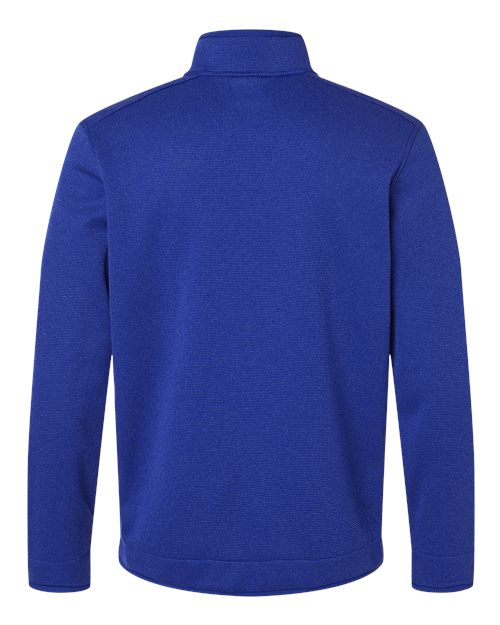 Men's Storm Sweater Fleece Quarter-Zip Pullover - Royal/ White Back