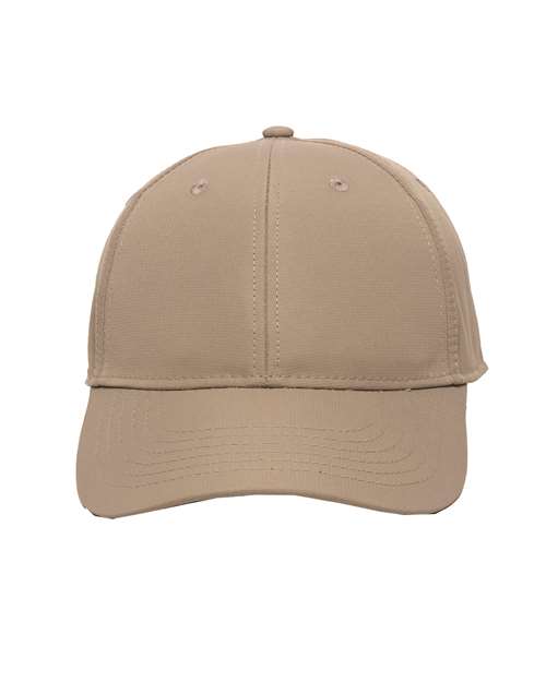 Solid Back Cap - Khaki Front