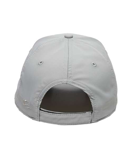 Solid Back Cap - Light Grey Back