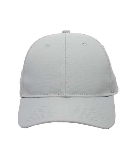 Solid Back Cap - Light Grey Front