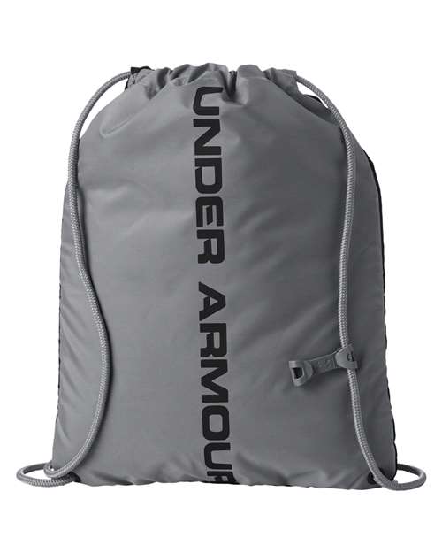 Ozsee Sackpack Drawstring Bag - Black/ Steel Back