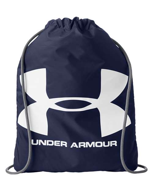Ozsee Sackpack Drawstring Bag - Midnight Navy/ White Front
