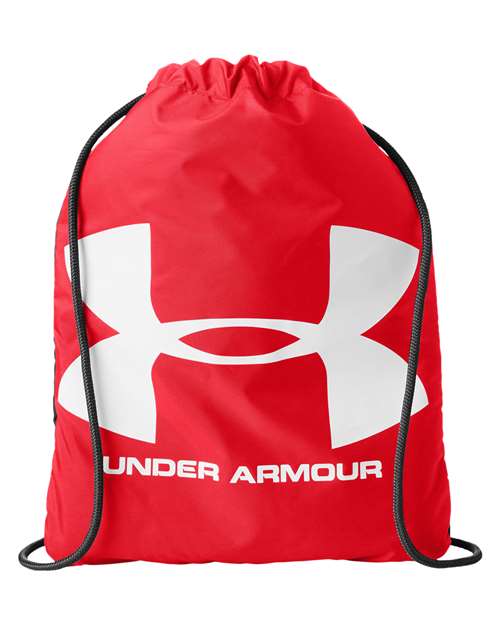 Ozsee Sackpack Drawstring Bag - Red/ Red Front