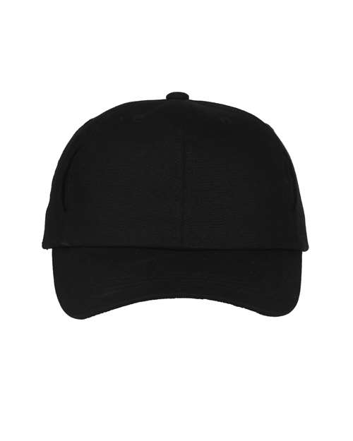 Cargo Cap with pockets - Black Front