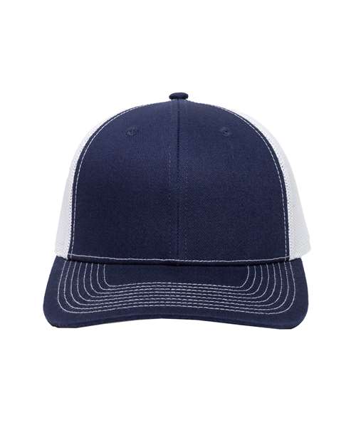 Trucker Cap - Navy/ White Front