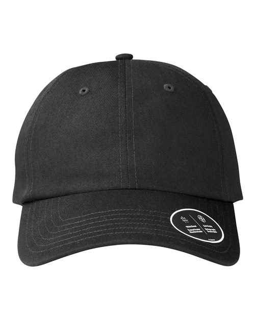 Team Chino Cap - Black/ Black/ White Front