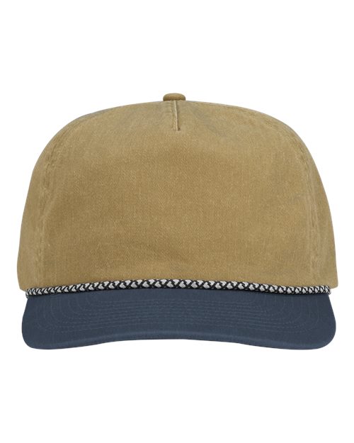 Rockwell Cap - Wheat/ Denim Front