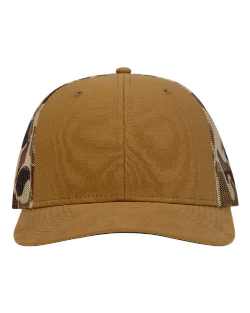 Ridgewood Cap - Saddle/ Duck Camo Front