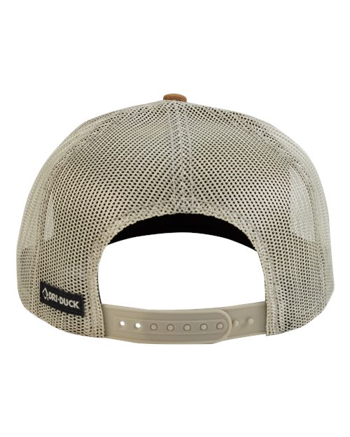 Ridge Trucker Cap - Saddle/ Duck Camo Back