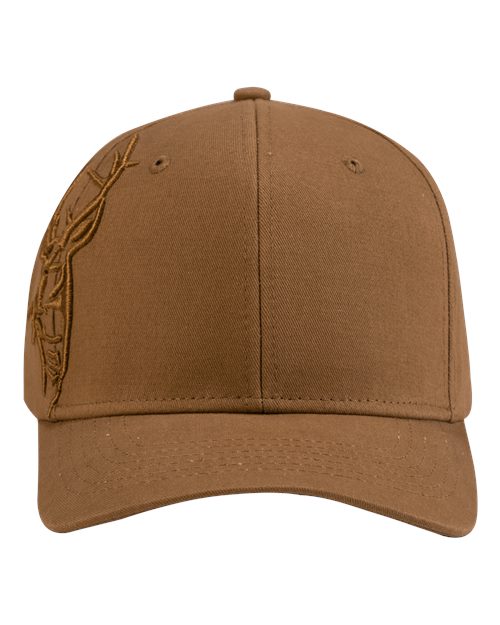 3D Buck Pro Cap - Saddle Front