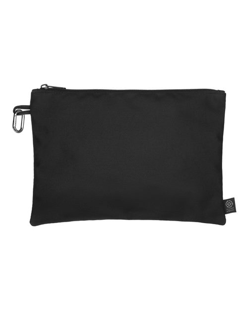 Grove Go-Go Pouch With Carabiner - Black Front