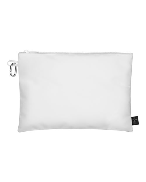 Grove Go-Go Pouch With Carabiner - White Front
