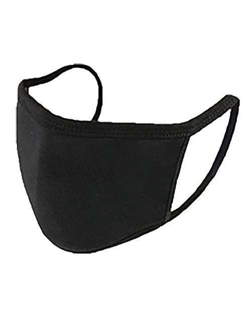 Face Mask - Black Front
