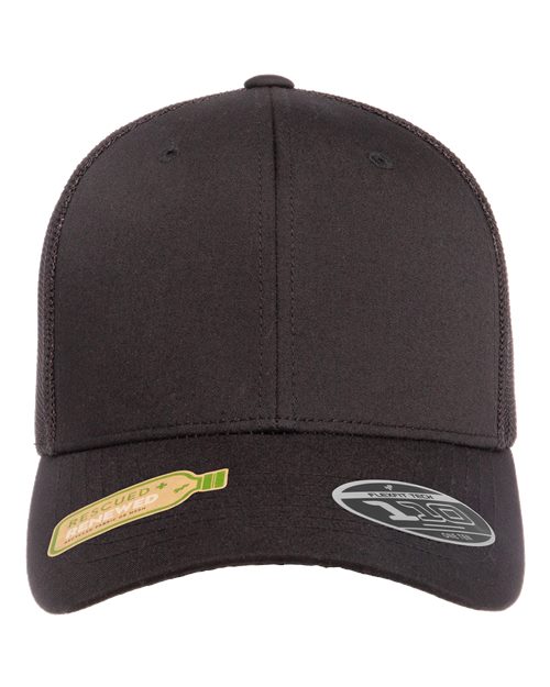 Flexfit 110® Recycled Mesh Cap - Black Front