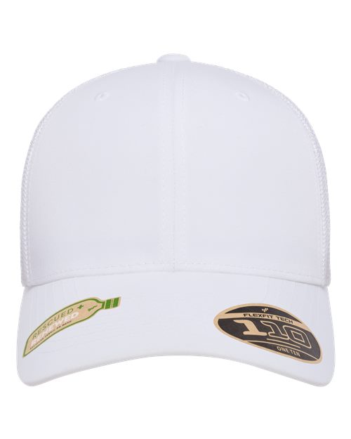 Flexfit 110® Recycled Mesh Cap - White Front