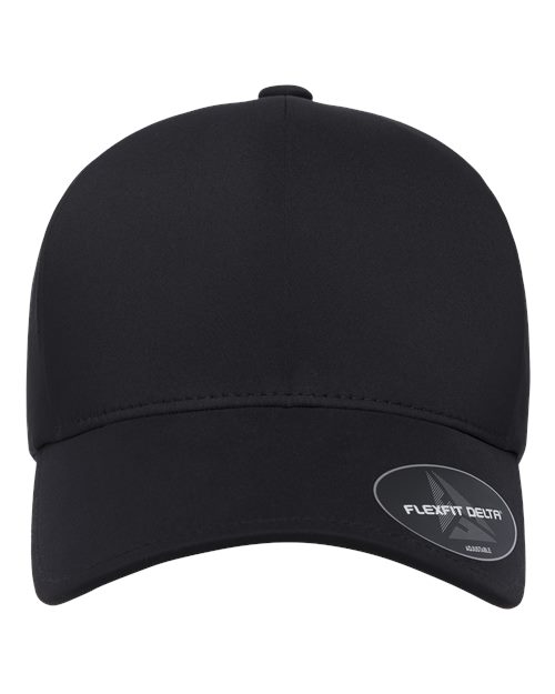 Delta® Snapback Perforated Cap - Black Front