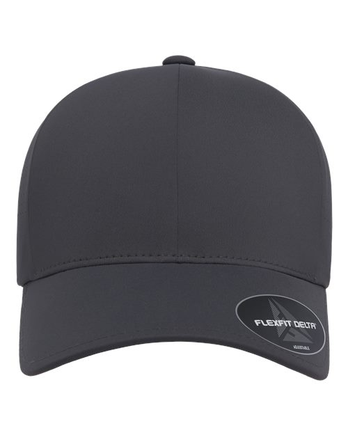 Delta® Snapback Perforated Cap - Dark Grey Front