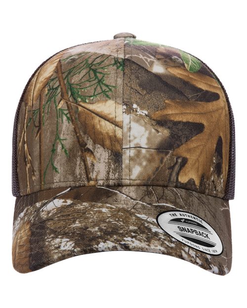 Retro Trucker Cap - Realtree Edge/ Brown Front