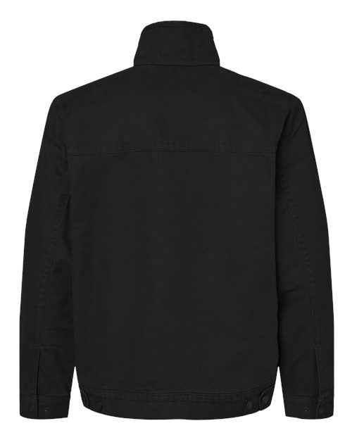 Men's Tall Maverick Boulder Cloth™ Jacket with Blanket Lining - Black Back